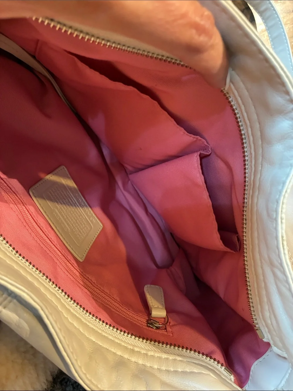 Coach vintage Zoe convertible hobo bag
